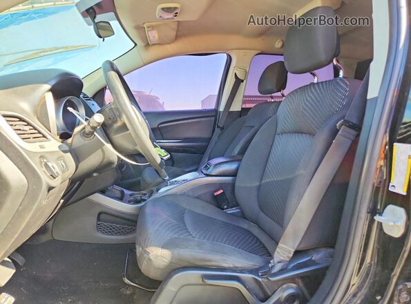 3C4PDDBGXGT159805 2016 DODGE JOURNEY Black Engine compartment view