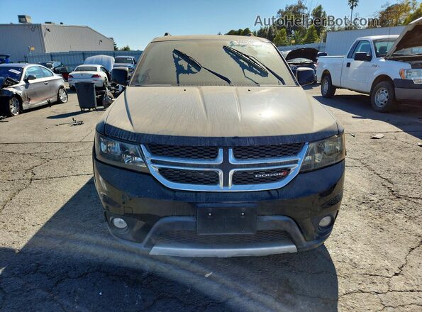 3C4PDDBGXGT159805 2016 DODGE JOURNEY Black Rear seats view