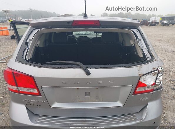 3C4PDDEG0GT106574 2016 DODGE JOURNEY Silver Widok z przodu