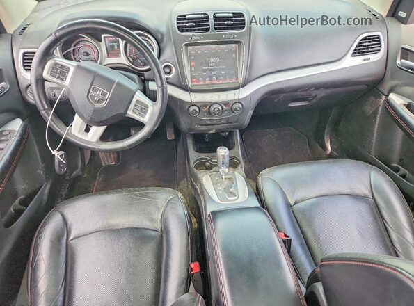 3C4PDDEG0HT639252 2017 DODGE JOURNEY White Dashboard view