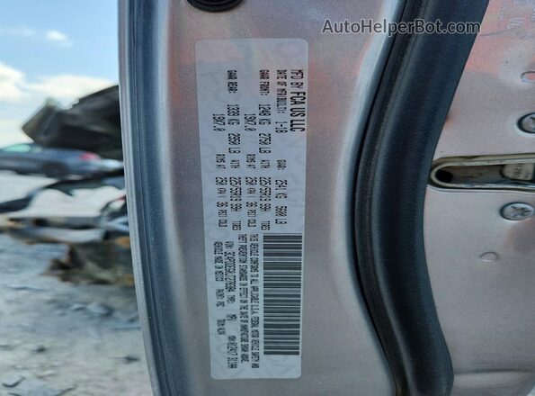 3C4PDDEG0JT278384 2018 DODGE JOURNEY Blue Widok naklejki z numerem VIN