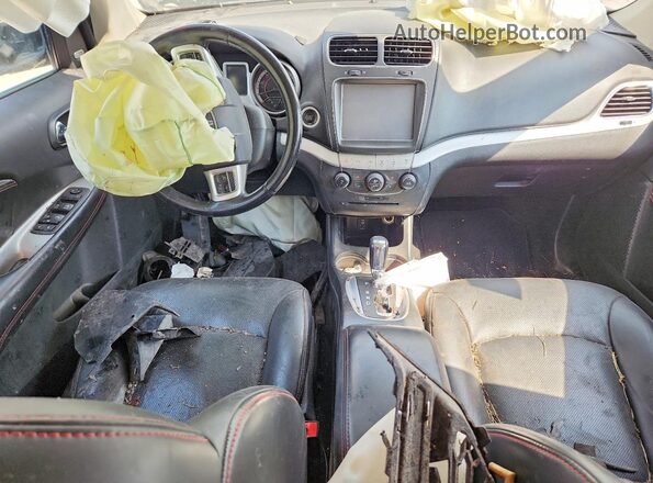 3C4PDDEG0JT278384 2018 DODGE JOURNEY Blue Widok deski rozdzielczej