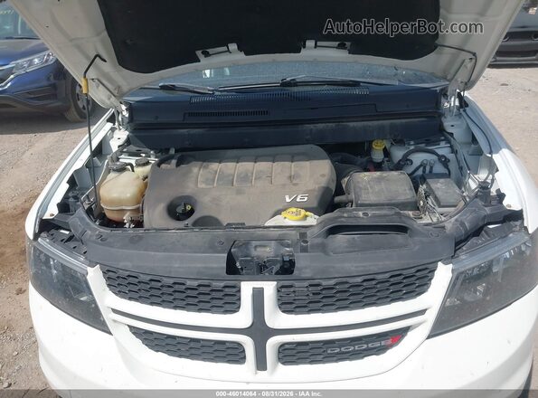 3C4PDDEG1GT109662 2016 DODGE JOURNEY White Вид ззаду