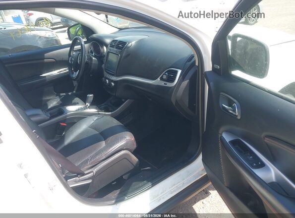 3C4PDDEG1GT109662 2016 DODGE JOURNEY White Вид салону спереду
