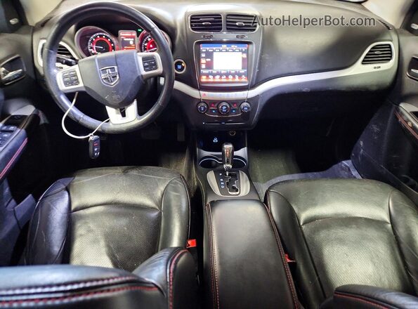 3C4PDDEG1HT639518 2017 DODGE JOURNEY White Dashboard view