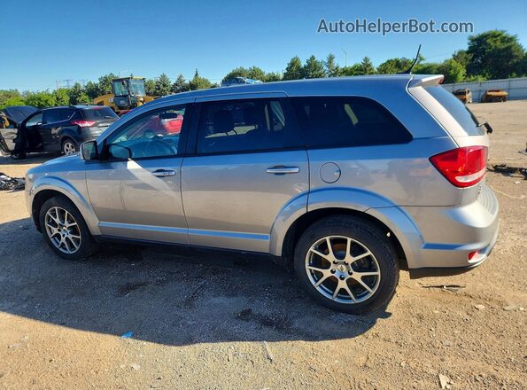 3C4PDDEG1JT389154 2018 DODGE JOURNEY Серебряный Задняя левая четверть