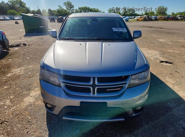 3C4PDDEG1JT389154 2018 DODGE JOURNEY Серебряный Вид спереди