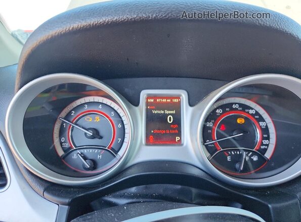 3C4PDDEG1JT389154 2018 DODGE JOURNEY Серебряный Вид щитка приборов