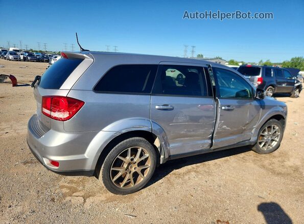 3C4PDDEG1JT389154 2018 DODGE JOURNEY Серебряный Задняя правая четверть