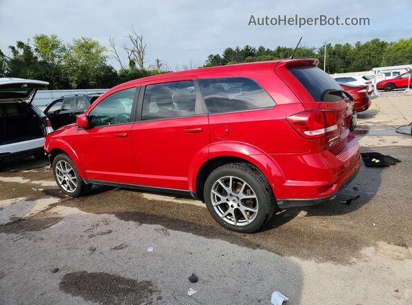 3C4PDDEG1JT390952 2018 DODGE JOURNEY Red Tył lewy