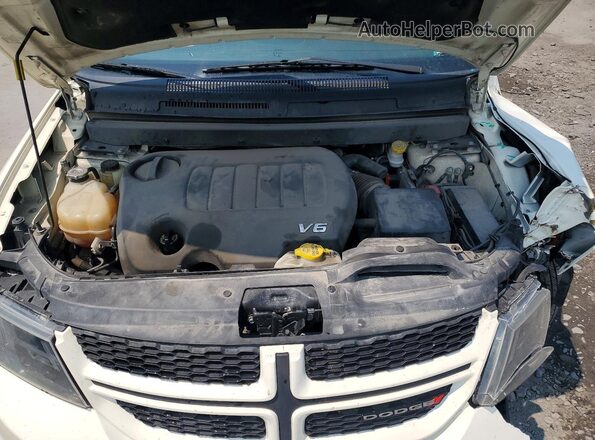 3C4PDDEG1JT523399 2018 DODGE JOURNEY White Вид підкапотного простору