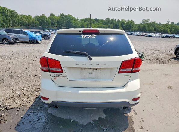 3C4PDDEG1JT523399 2018 DODGE JOURNEY White Вид ззаду