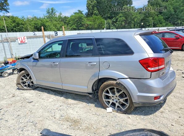3C4PDDEG1KT687723 2019 DODGE JOURNEY Silver Trasero izquierdo