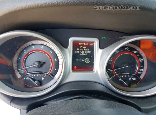 3C4PDDEG1KT687723 2019 DODGE JOURNEY Silver Vista del cuadro de instrumentos