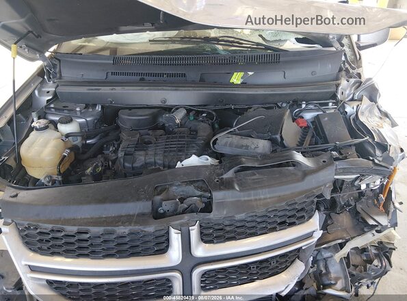 3C4PDDEG1KT732305 2019 DODGE JOURNEY Silver უკანა ხედი