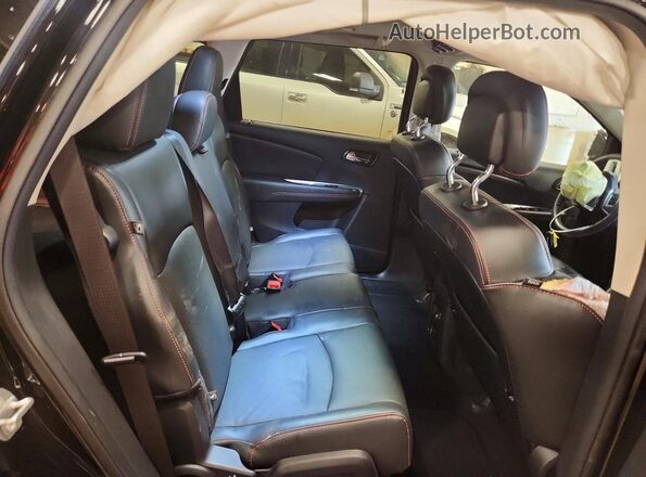 3C4PDDEG1KT732451 2019 DODGE JOURNEY Black Vista interior trasera