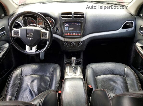 3C4PDDEG1KT738850 2019 DODGE JOURNEY Красный Вид панели приборов