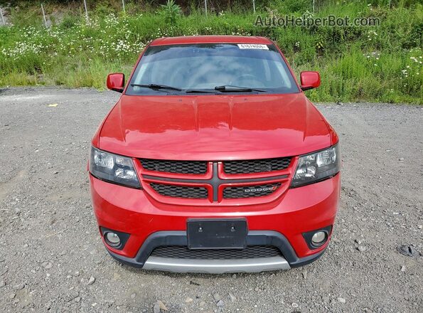 3C4PDDEG1KT738850 2019 DODGE JOURNEY Красный Вид спереди