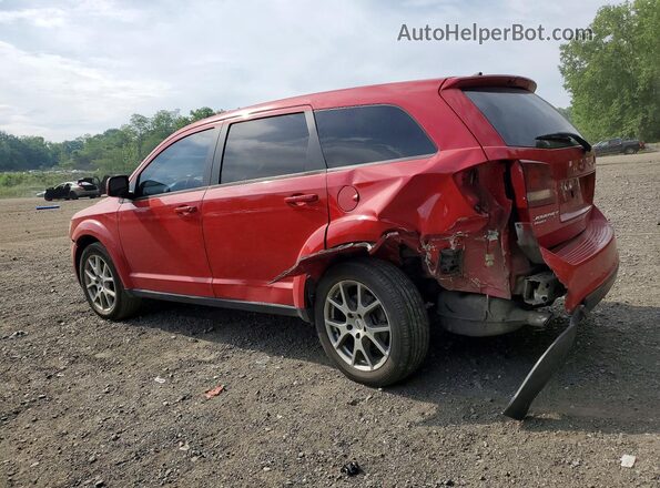 3C4PDDEG1KT738850 2019 DODGE JOURNEY Красный Задняя левая четверть