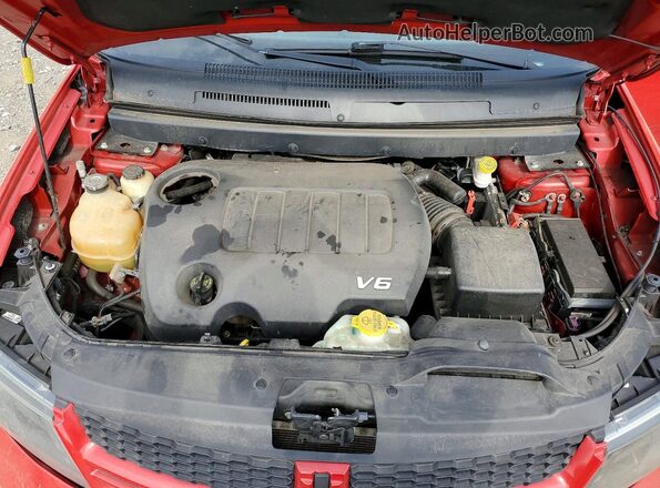 3C4PDDEG1KT738850 2019 DODGE JOURNEY Красный Вид подкапотного пространства