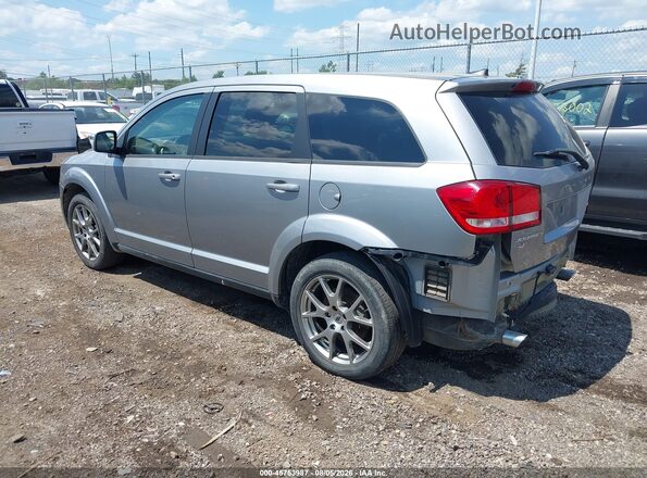 3C4PDDEG1KT739335 2019 DODGE JOURNEY Silver Trasero izquierdo
