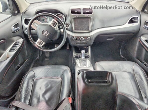 3C4PDDEG1KT784646 2019 DODGE JOURNEY Белый Вид панели приборов