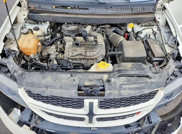 3C4PDDEG1KT784646 2019 DODGE JOURNEY Белый Вид подкапотного пространства