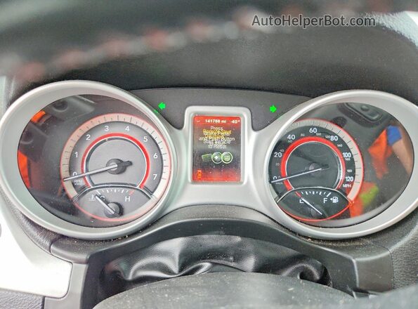 3C4PDDEG1KT784646 2019 DODGE JOURNEY Белый Вид щитка приборов