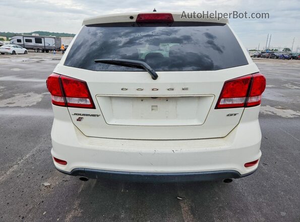 3C4PDDEG1KT784646 2019 DODGE JOURNEY Белый Вид сзади