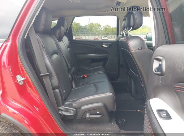 3C4PDDEG1KT794741 2019 DODGE JOURNEY Red VIN კოდის სტიკერის ხედი