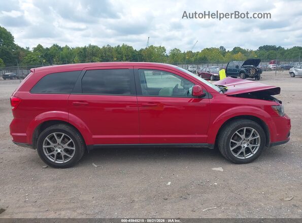 3C4PDDEG1KT794741 2019 DODGE JOURNEY Red უკანა სალონის ხედი