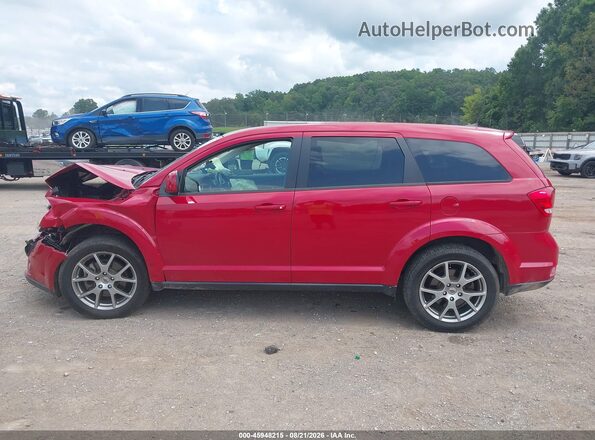 3C4PDDEG1KT794741 2019 DODGE JOURNEY Red სალონის 360-გრადუსიანი ხედი