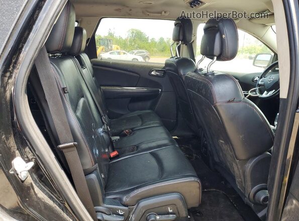 3C4PDDEG2HT502684 2017 DODGE JOURNEY Black Rear interior view