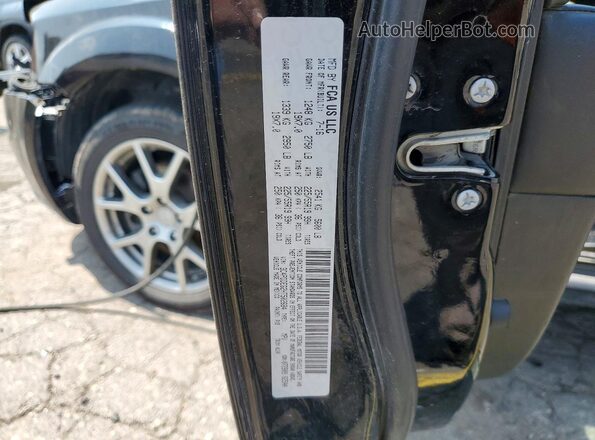 3C4PDDEG2HT502684 2017 DODGE JOURNEY Black VIN sticker view