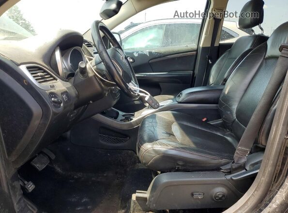 3C4PDDEG2HT502684 2017 DODGE JOURNEY Black Front interior view