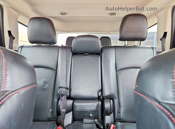 3C4PDDEG2KT859533 2019 DODGE JOURNEY Black Vista de los asientos traseros