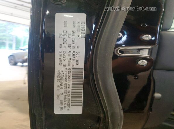3C4PDDEG3HT703428 2017 DODGE JOURNEY Black VIN კოდის სტიკერის ხედი