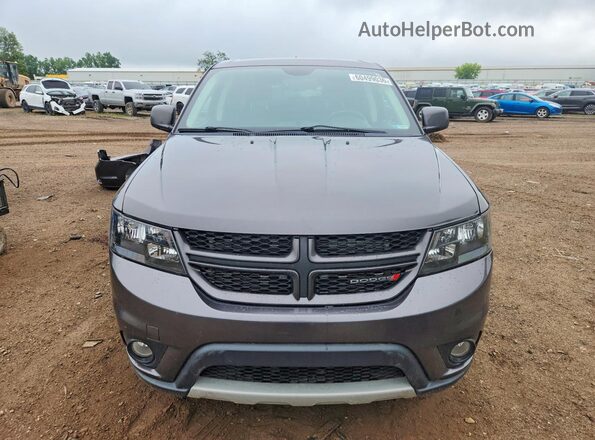 3C4PDDEG3JT159213 2018 DODGE JOURNEY Gray წინა ხედი