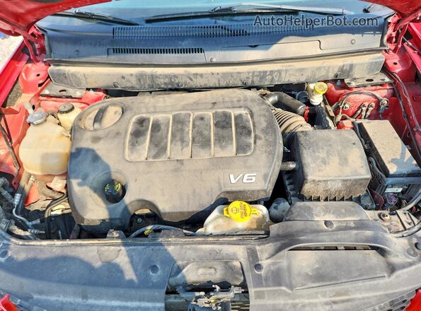 3C4PDDEG3KT687657 2019 DODGE JOURNEY Red Вид підкапотного простору