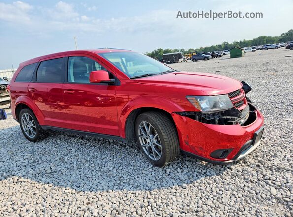 3C4PDDEG3KT687657 2019 DODGE JOURNEY Red Передня права чверть