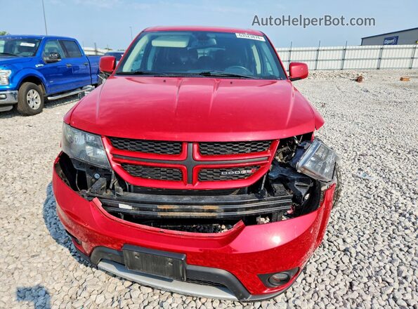 3C4PDDEG3KT687657 2019 DODGE JOURNEY Red Вид спереду