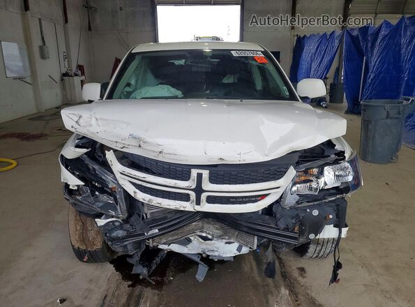 3C4PDDEG3KT739434 2019 DODGE JOURNEY White Vista frontal