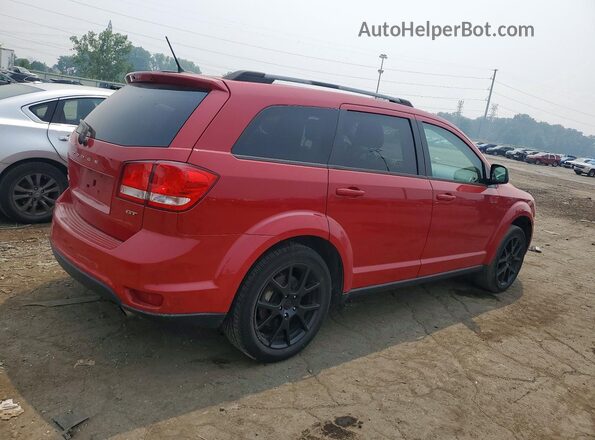 3C4PDDEG5HT616257 2017 DODGE JOURNEY Красный Задняя правая четверть