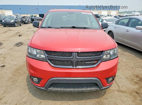 3C4PDDEG5HT616257 2017 DODGE JOURNEY Красный Вид спереди
