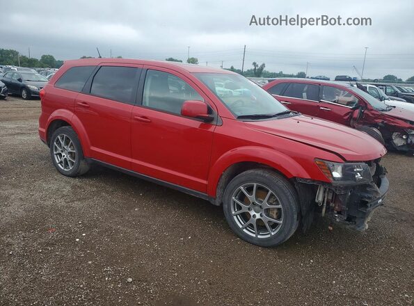 3C4PDDEG6GT133584 2016 DODGE JOURNEY Red Front right