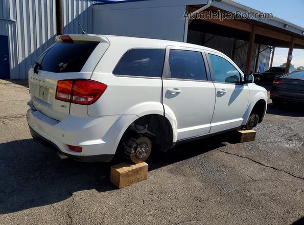 3C4PDDEG6JT389957 2018 DODGE JOURNEY Белый Задняя правая четверть