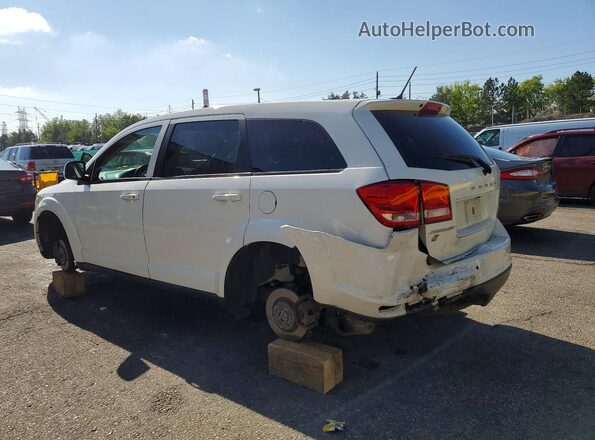 3C4PDDEG6JT389957 2018 DODGE JOURNEY Белый Задняя левая четверть