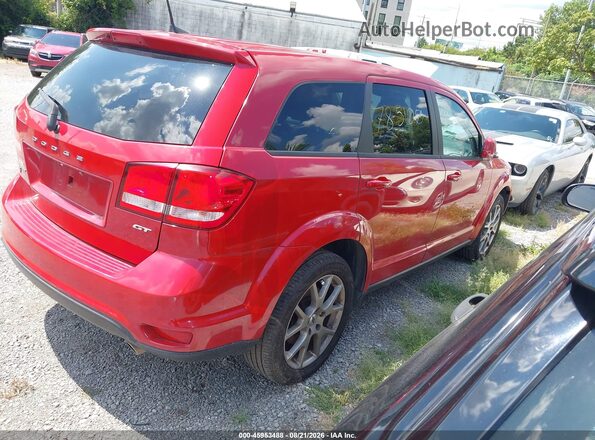 3C4PDDEG6KT785100 2019 DODGE JOURNEY Red Tył prawy