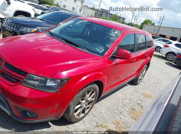 3C4PDDEG6KT785100 2019 DODGE JOURNEY Red Przód lewy
