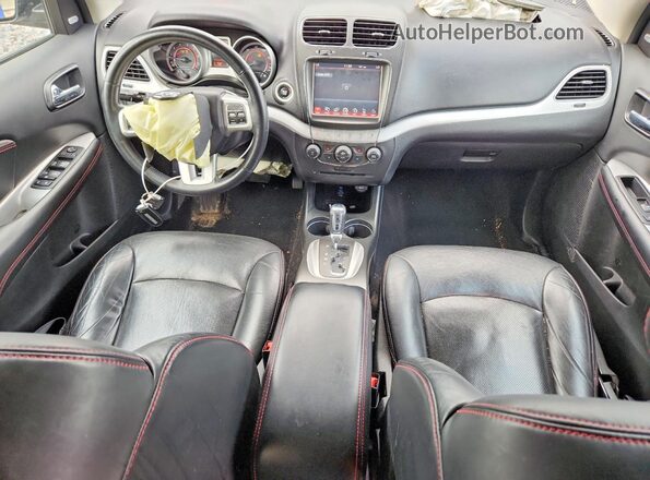3C4PDDEG7HT567501 2017 DODGE JOURNEY Silver Vista del salpicadero